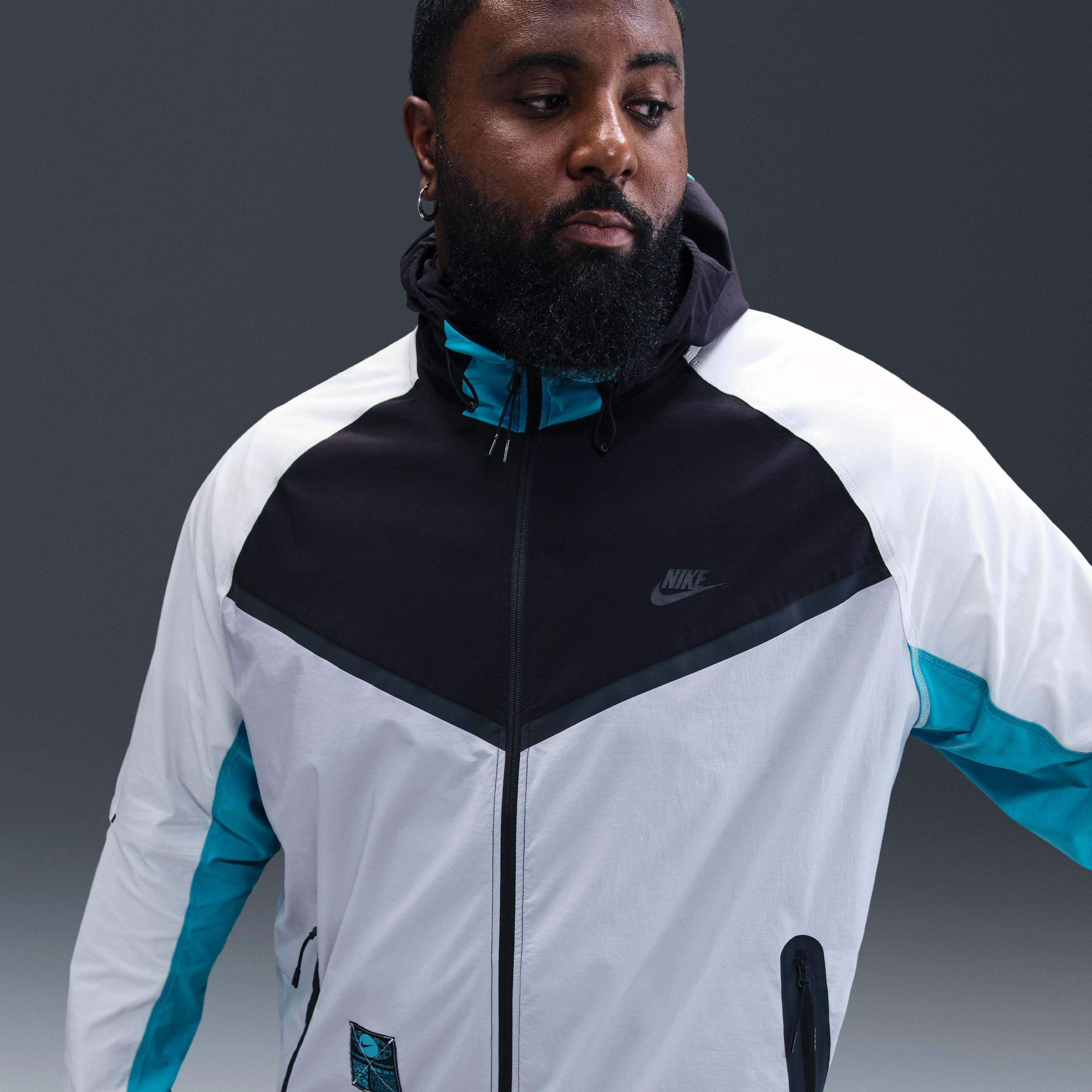 Nike Tech Men's Woven Windrunner Full-Zip Jacket | The Summit